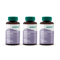 KIT 3 PIEZAS - Isoflavonas de Soya 90 tabletas