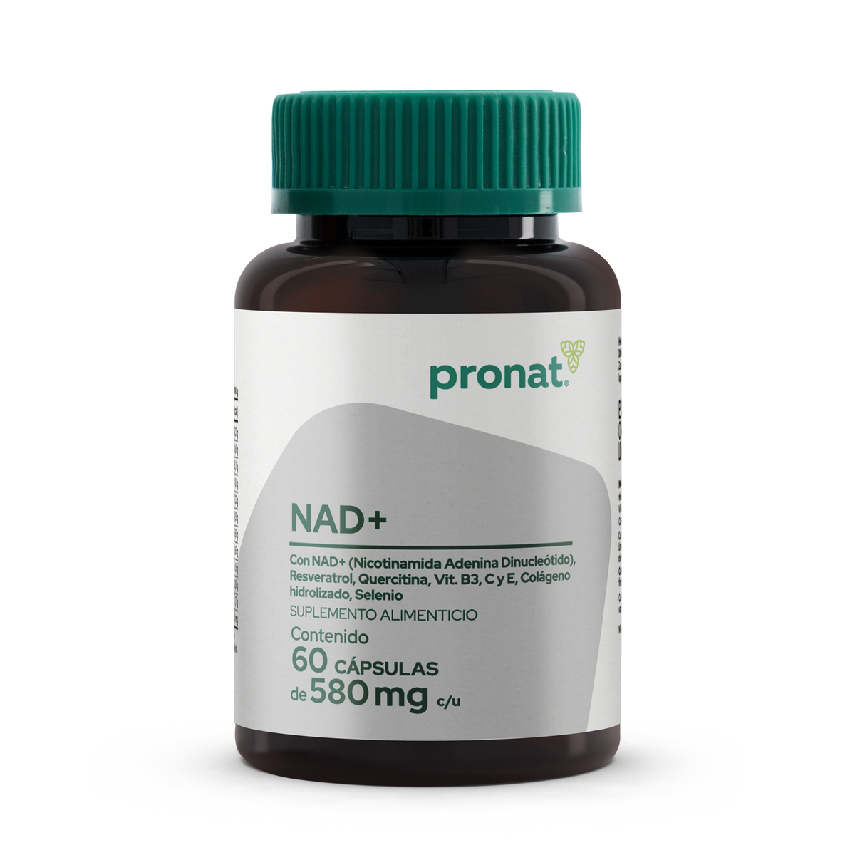 NAD+ Suplemento Alimenticio 60 Cápsulas Antioxidante