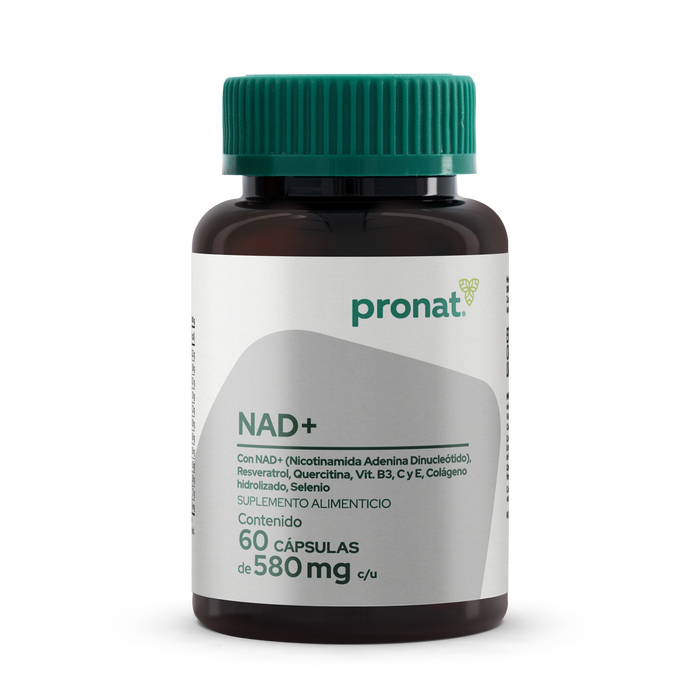 NAD+ Suplemento Alimenticio 60 Cápsulas Antioxidante