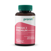 Omega 3 Premium Concentrado – 1500 mg EPA + DHA por porción | 60 cápsulas | Pronat