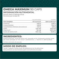 KIT 2 PIEZAS - Omega Maximum 90 caps.