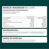KIT 3 PIEZAS - Omega Maximum 90 caps.