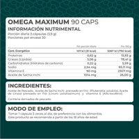 KIT 3 PIEZAS - Omega Maximum 90 caps.