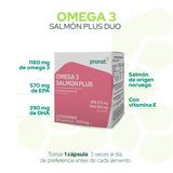 Salmón Plus (Omega 3) DUO  180 cápsulas - Pronat