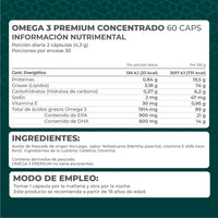 KIT 2 PIEZAS - Omega 3 Premium concentrado 60 caps