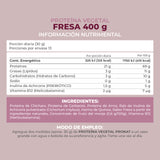 Proteína Vegetal sabor malteada de fresa 400g - Pronat