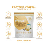 Proteína Vegetal Vainilla 400g - Pronat