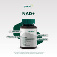 NAD+ Suplemento Alimenticio 60 Cápsulas Antioxidante