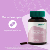 KIT 2 PIEZAS - Resveratrol CON ANTIOXIDANTE 60 caps