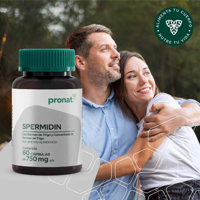 Spermidin Suplemento Alimenticio 60 Cápsulas Antioxidante