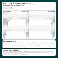 Protein & Fiber Shake 450g - Pronat