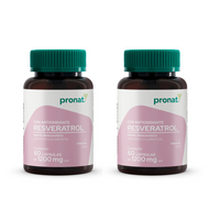 KIT 2 PIEZAS - Resveratrol CON ANTIOXIDANTE 60 caps