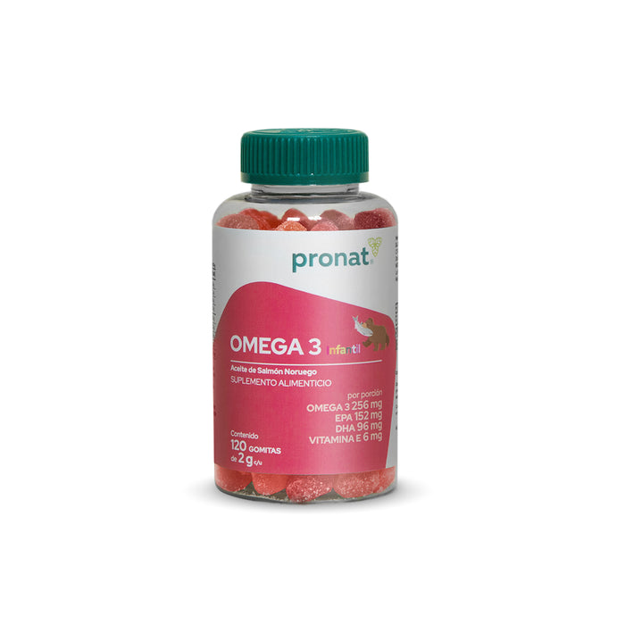 Omega 3 infantil 120 Gomitas- Pronat