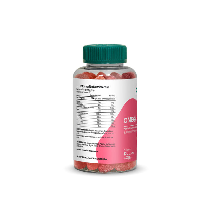 Omega 3 infantil 120 Gomitas- Pronat