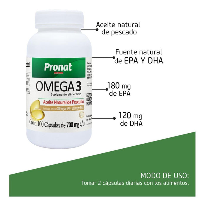 Omega 3 100 perlas